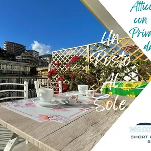 Wh - Un Posto Al Sole - Attico Monolocale Con Parcheggio Gratuito - 5 Minuti Dal Centro - Wifi Appartamento Sanremo